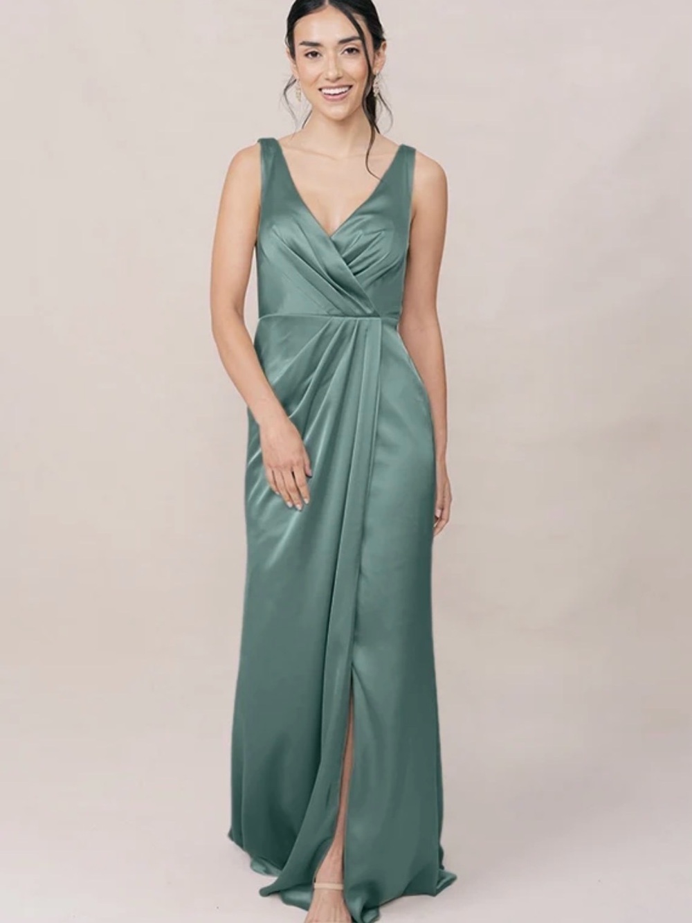 Revelry Blair Satin Dress